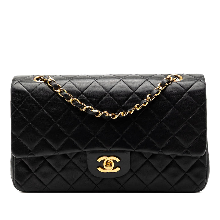 Chanel Medium Classic Cuir d’agneau Double rabat