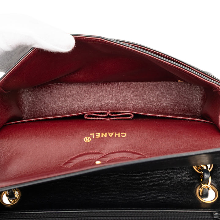 Chanel Medium Classic Cuir d’agneau Double rabat