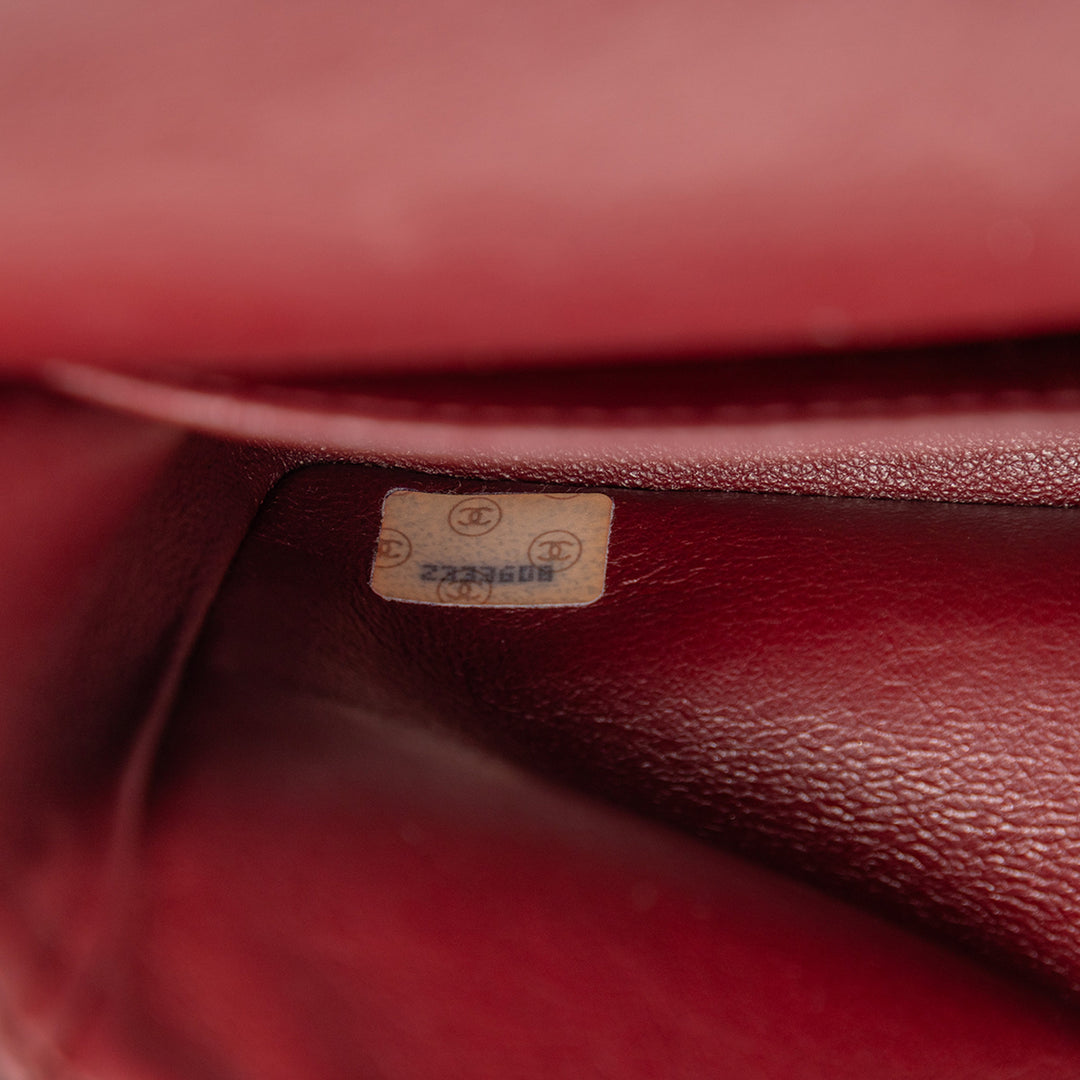 Chanel Medium Classic Cuir d’agneau Double rabat