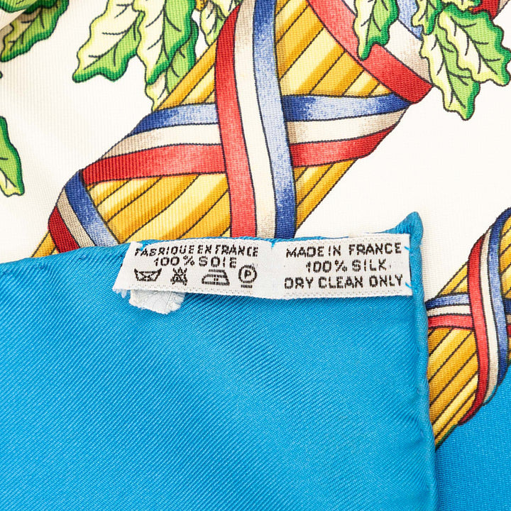 Hermès Republique Francaise Liberte Egalite Fraternite 1789 Soie Foulard 90