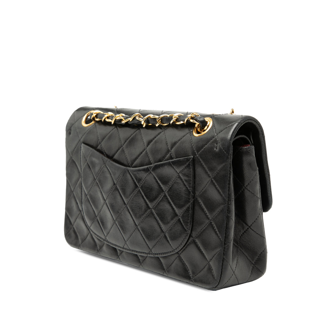 Chanel Small Classic Cuir d’agneau Double rabat