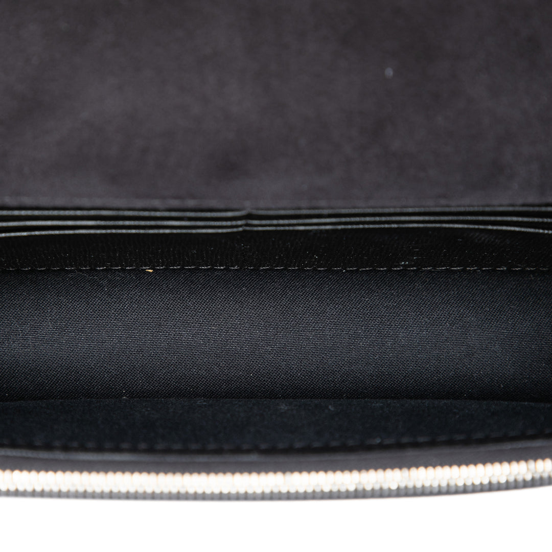 Fendi Sac bandoulière clouté Karlito Wallet on Chain Noir – vue 4 – GABY PARIS