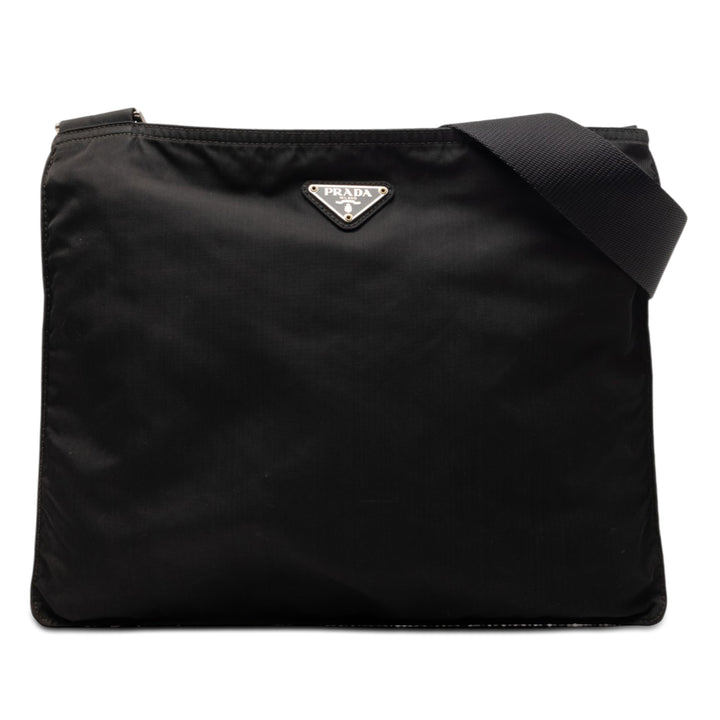 Prada Tessuto Zip Top Sac porté croisé
