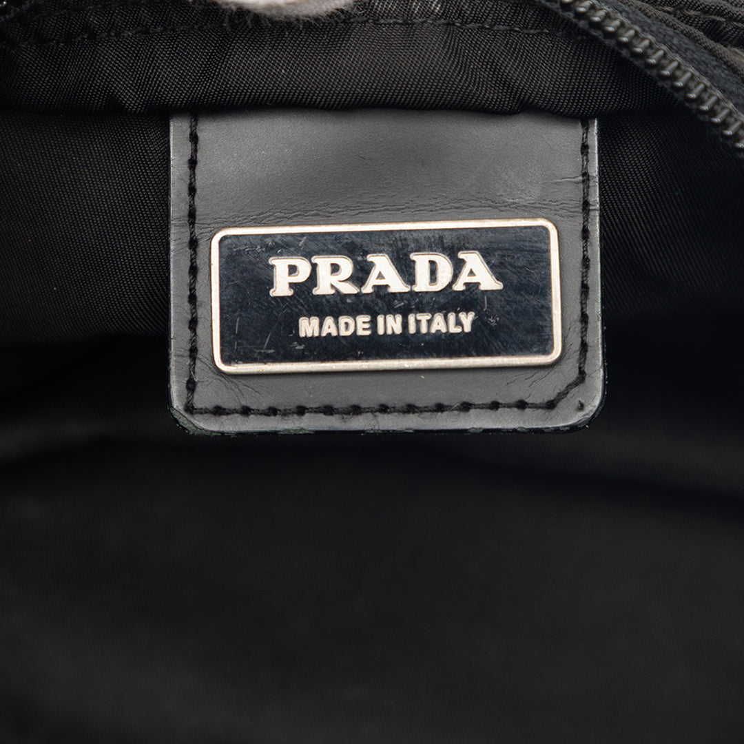 Prada Tessuto Zip Top Sac porté croisé
