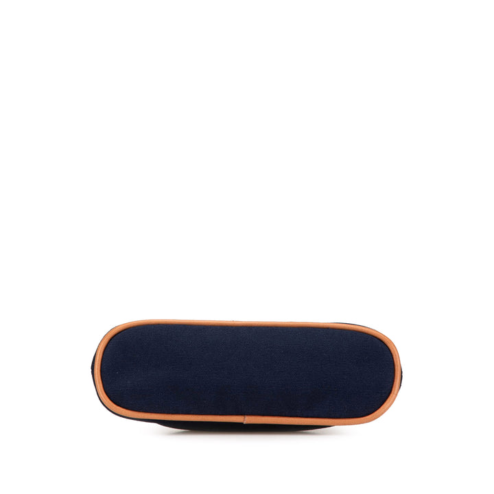 Mini Canvas Bolide Pouch Blue - Gaby Paris