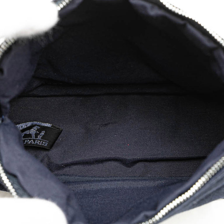 Mini Canvas Bolide Pouch Blue - Gaby Paris