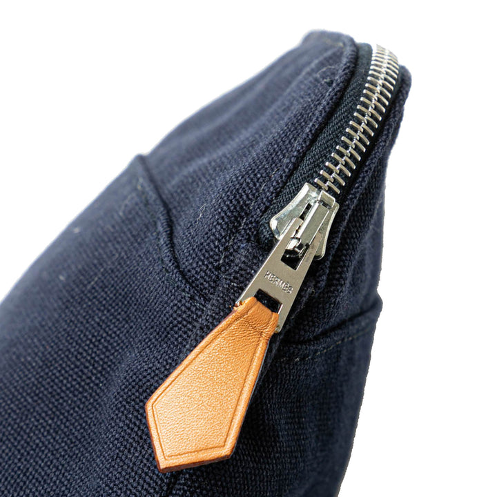 Mini Canvas Bolide Pouch Blue - Gaby Paris