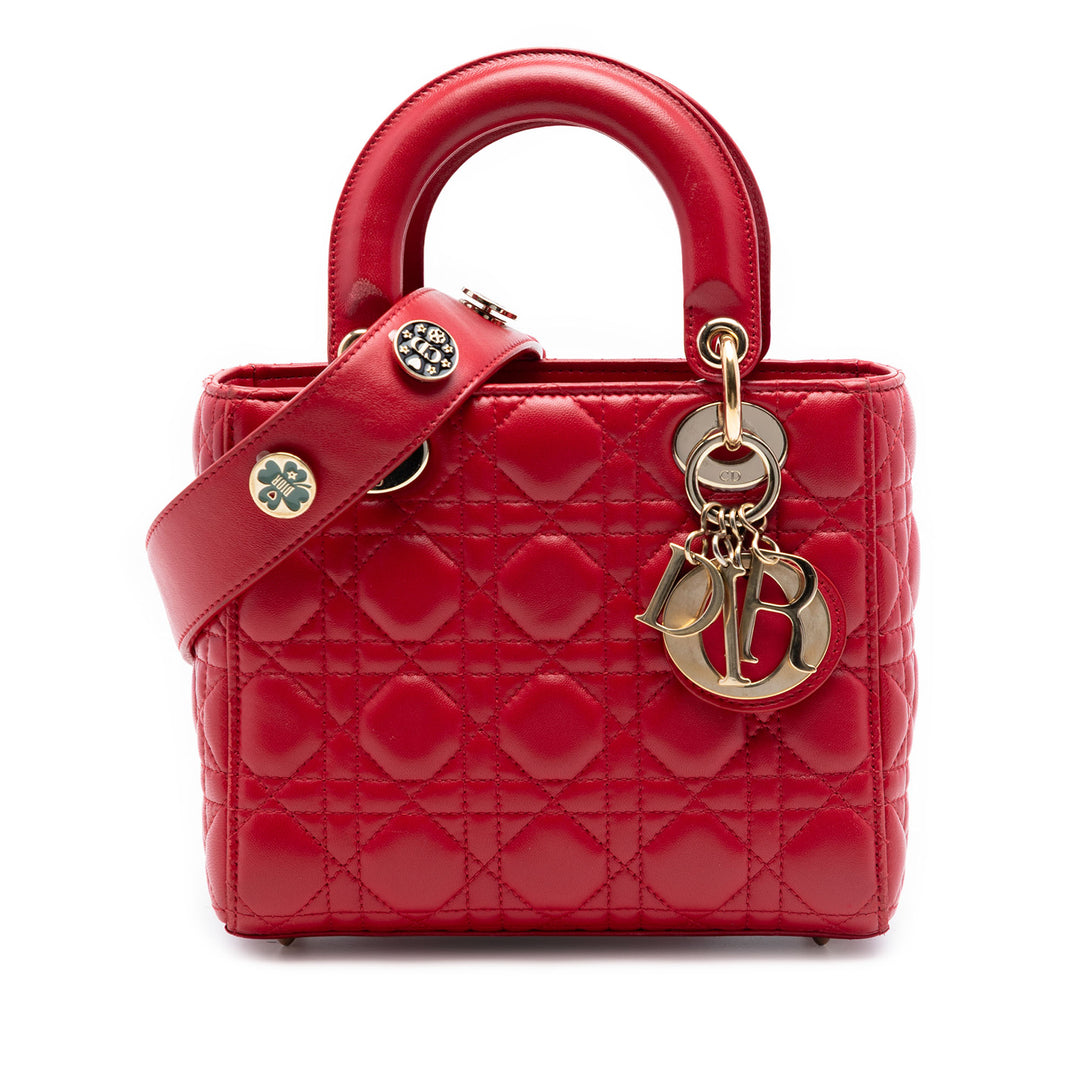 Dior Small Cuir d’agneau Cannage MyABCDior Lady Dior