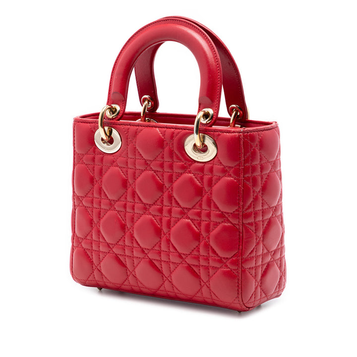 Dior Small Cuir d’agneau Cannage MyABCDior Lady Dior