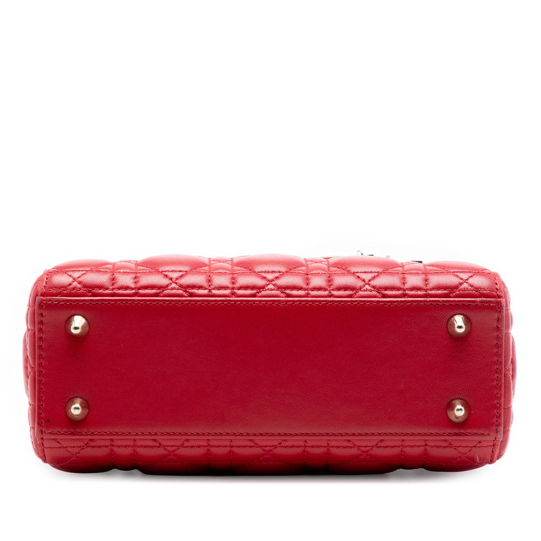 Dior Small Cuir d’agneau Cannage MyABCDior Lady Dior