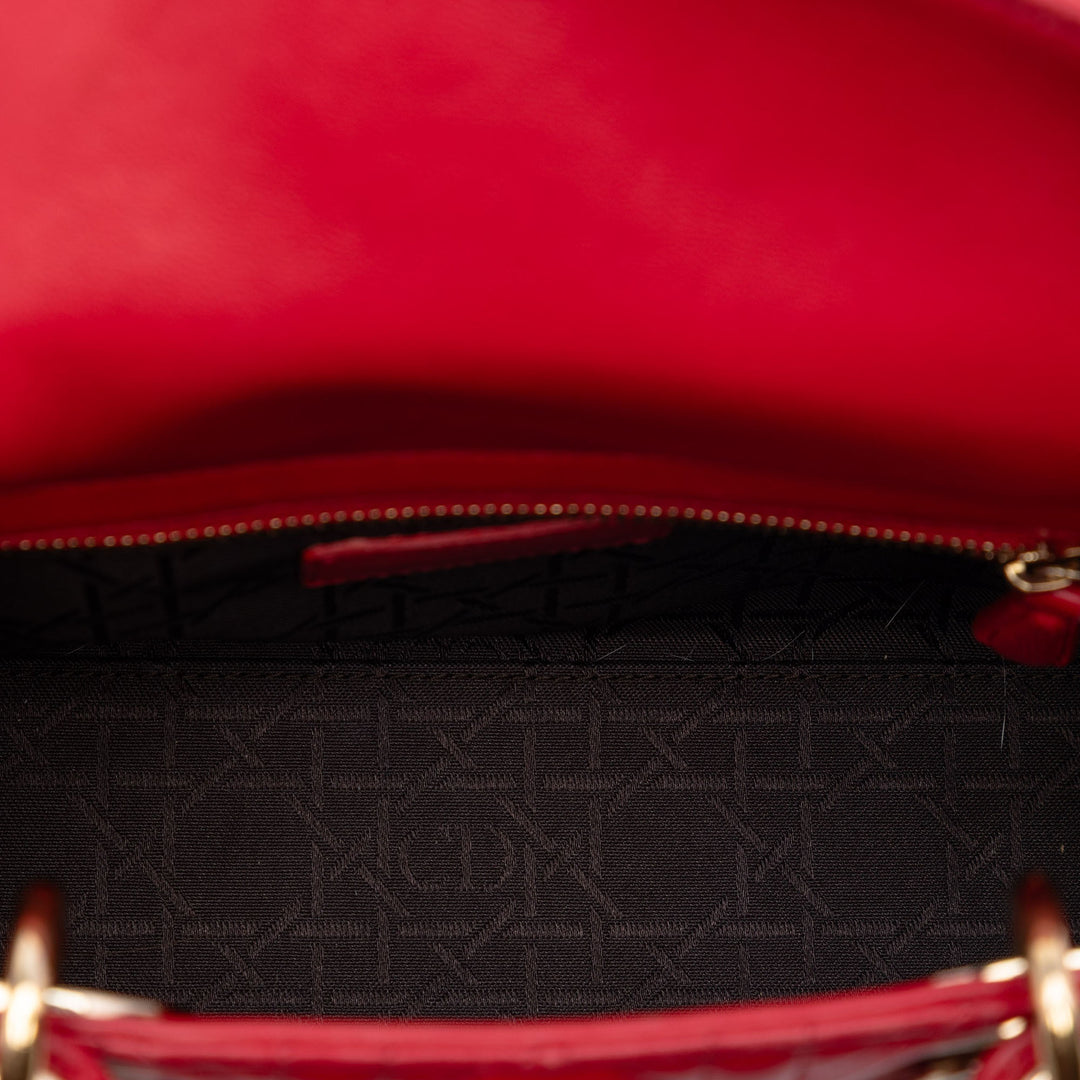 Dior Small Cuir d’agneau Cannage MyABCDior Lady Dior
