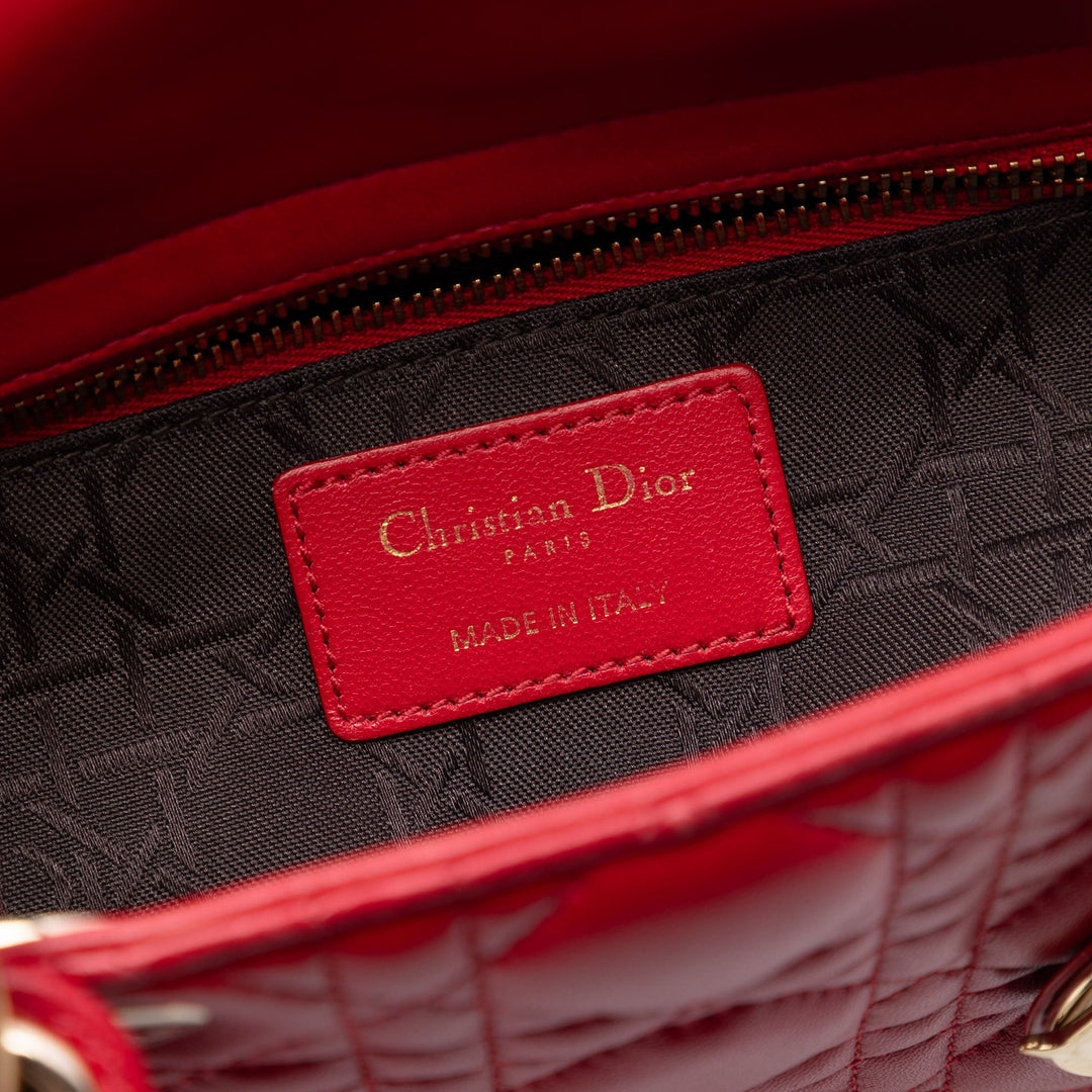 Dior Small Cuir d’agneau Cannage MyABCDior Lady Dior
