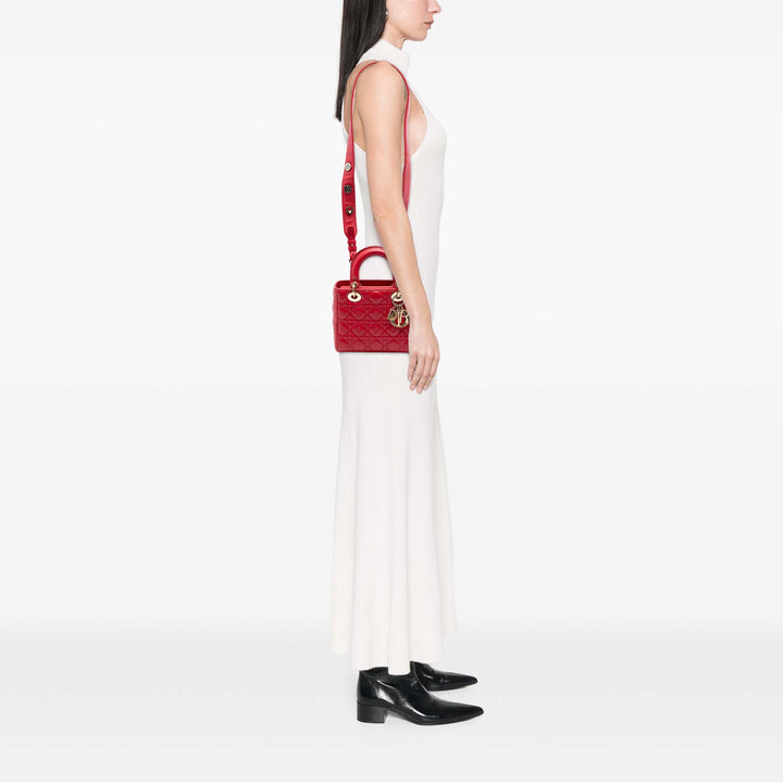Dior Small Cuir d’agneau Cannage MyABCDior Lady Dior