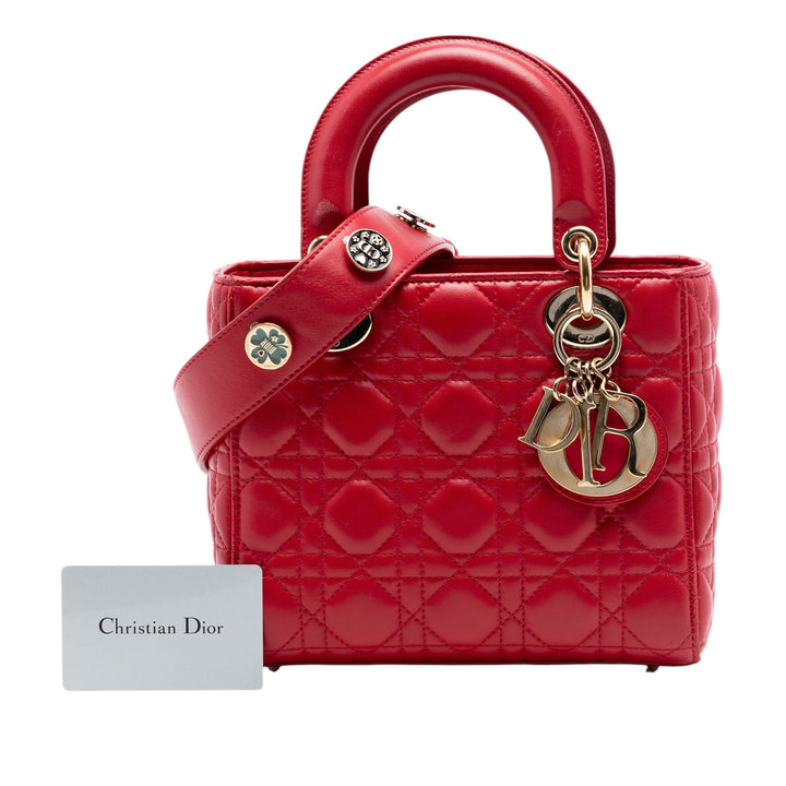 Dior Small Cuir d’agneau Cannage MyABCDior Lady Dior