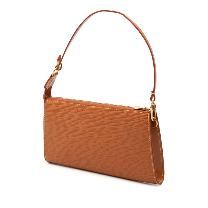 Louis Vuitton Pochette Accessoires Épi Marron – vue 2 – GABY PARIS