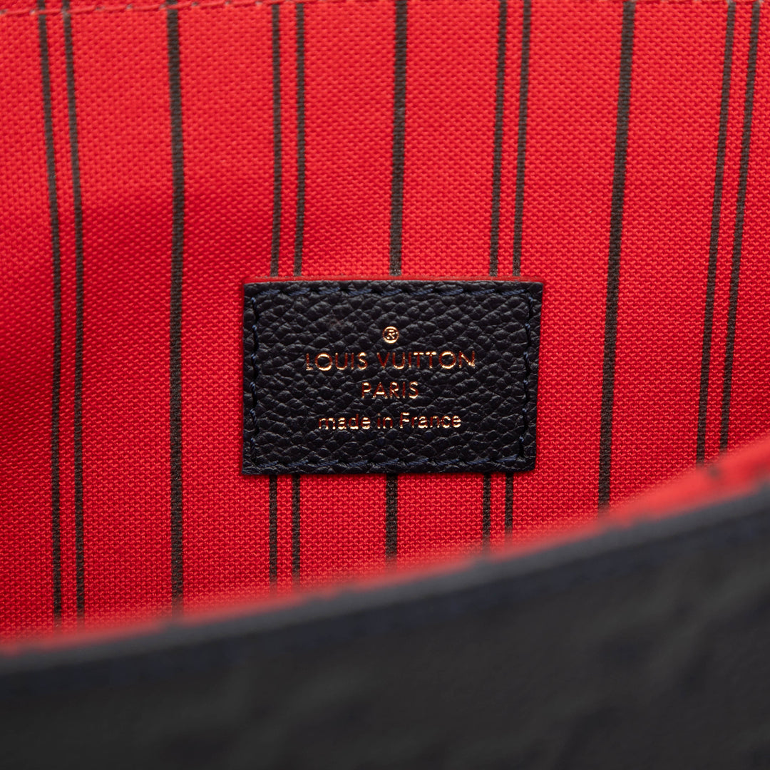 Pochette Métis Monogram Empreinte Bleu