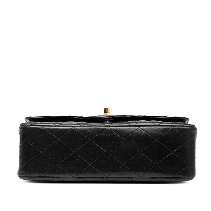 Chanel Small CC Quilted Cuir d’agneau Double rabat Noir – GABY PARIS Authentique