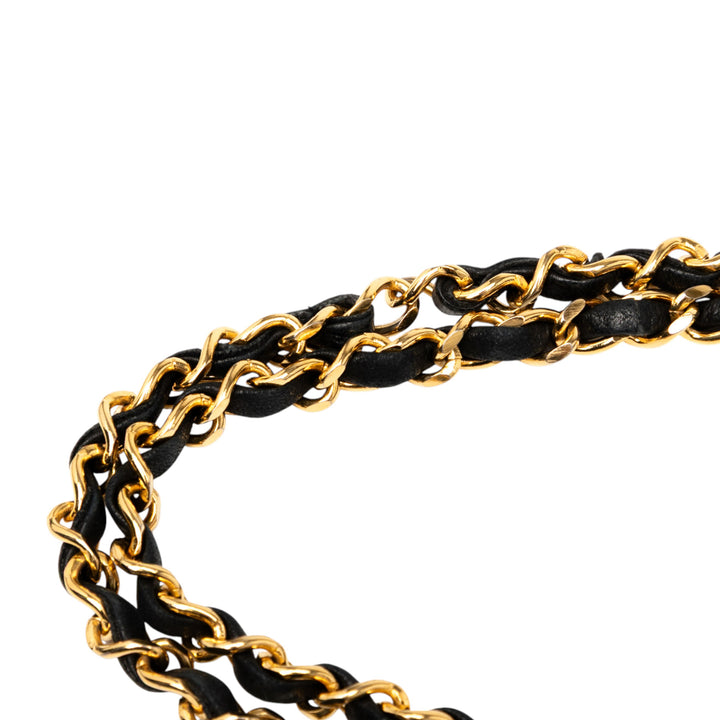 Chanel Small CC Quilted Cuir d’agneau Double rabat Noir – GABY PARIS Authentique