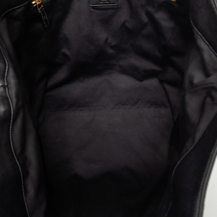 Saint Laurent Maxi Matelassé Cuir d’agneau Icare Shopping Cabas