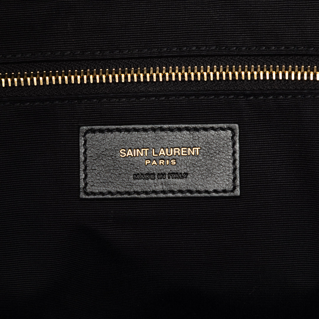 Saint Laurent Maxi Matelassé Cuir d’agneau Icare Shopping Cabas
