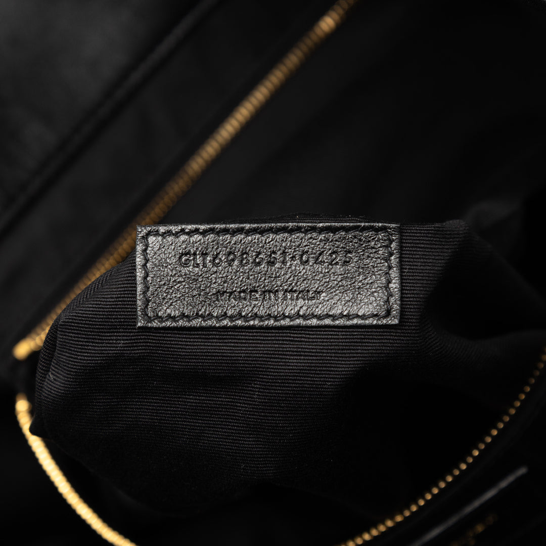 Saint Laurent Maxi Matelassé Cuir d’agneau Icare Shopping Cabas