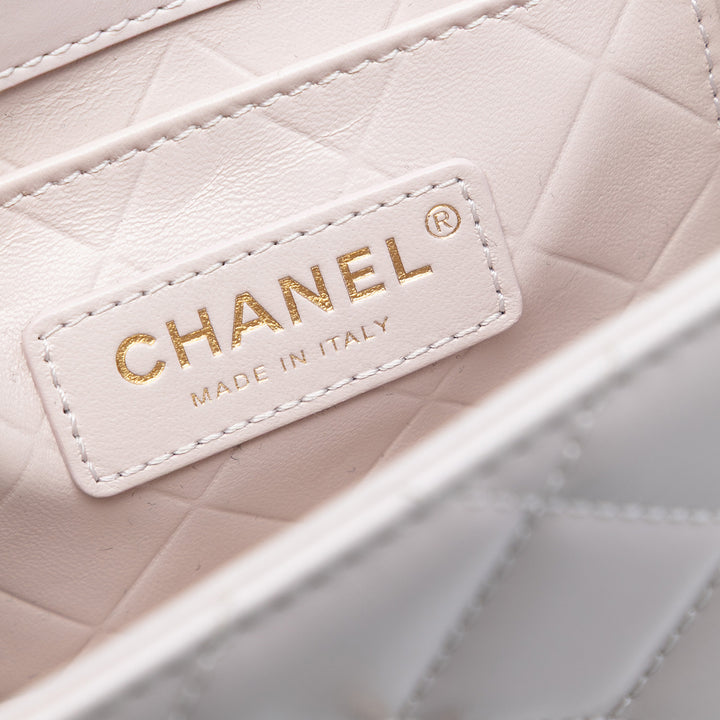 Chanel CC Matelassé Cuir de veau Simple rabat