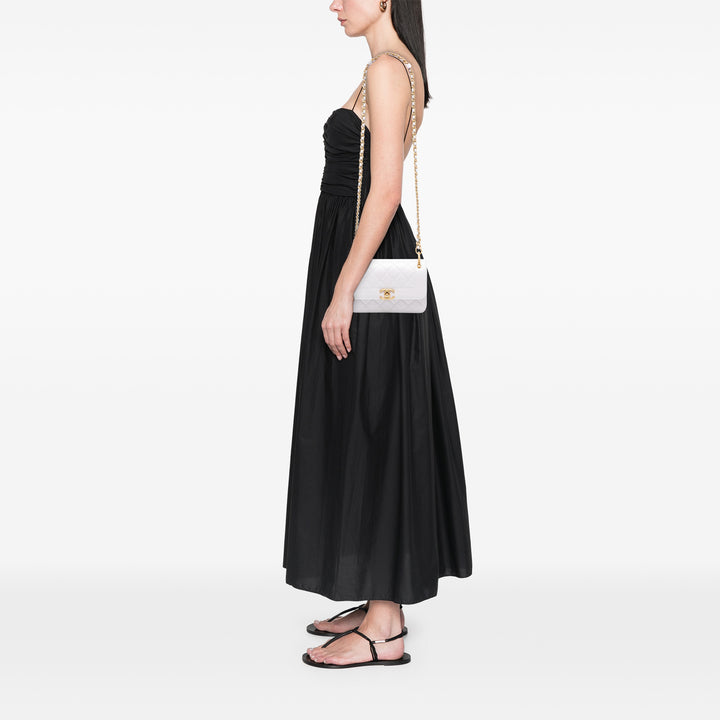 Chanel CC Matelassé Cuir de veau Simple rabat