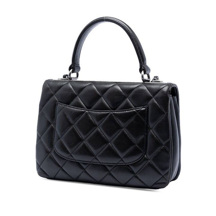 Chanel Small Matelassé Cuir d’agneau Trendy CC anse supérieure à rabat