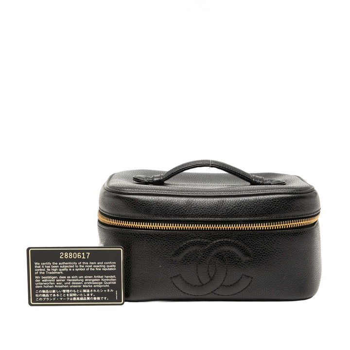 Chanel CC Caviar Vanity Bag
