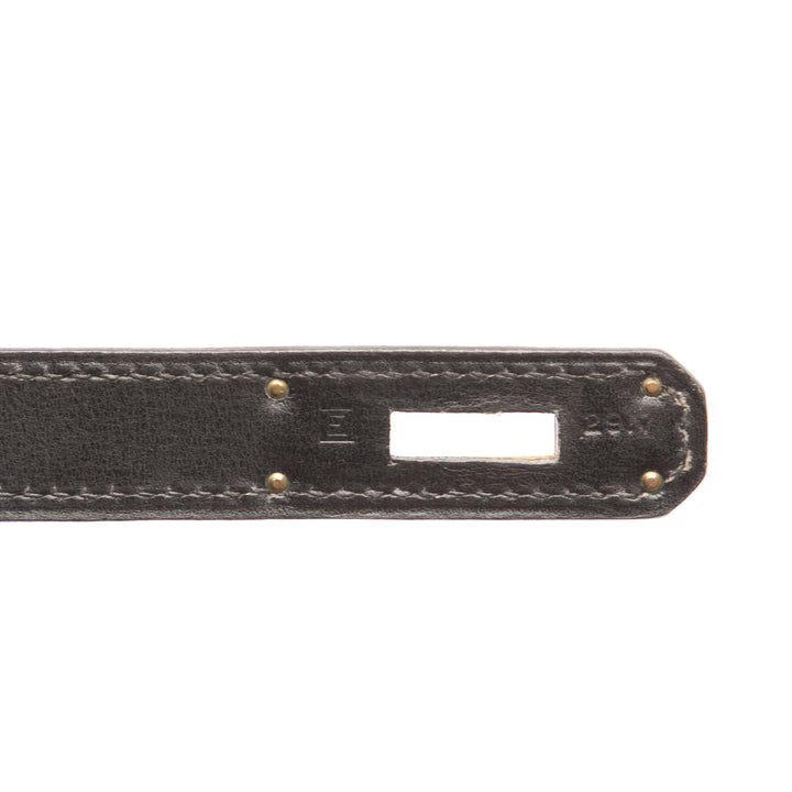 Box Calf Kelly II Sellier 32 Black - Gaby Paris