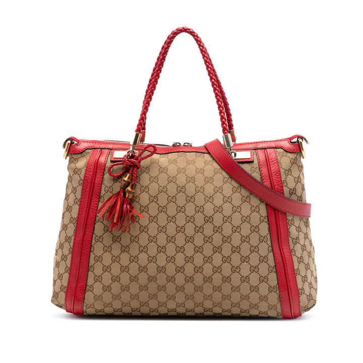 Gucci GG Toile Bella Cabas
