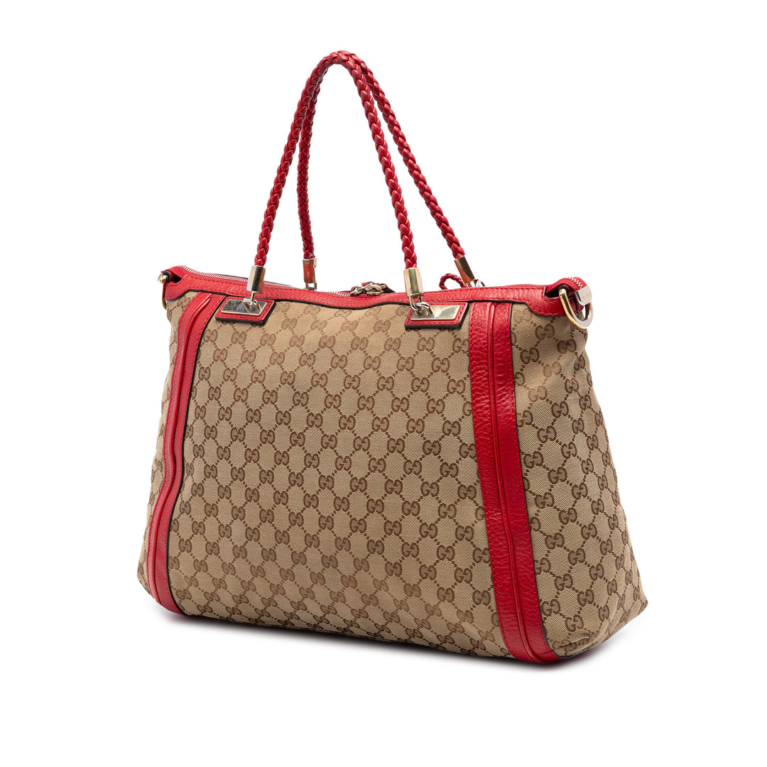 Gucci GG Toile Bella Cabas