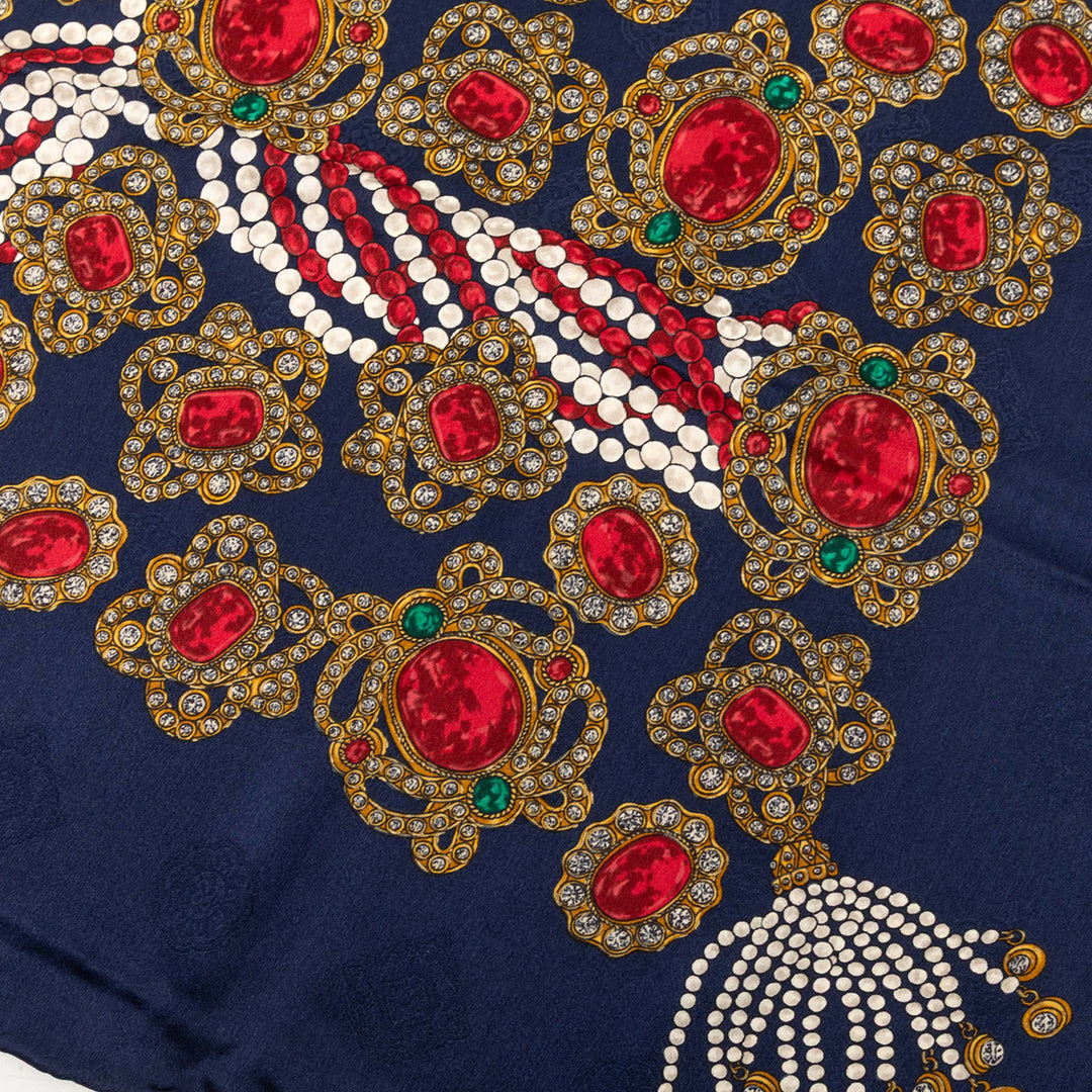 Chanel Gripoix Print Soie Foulard