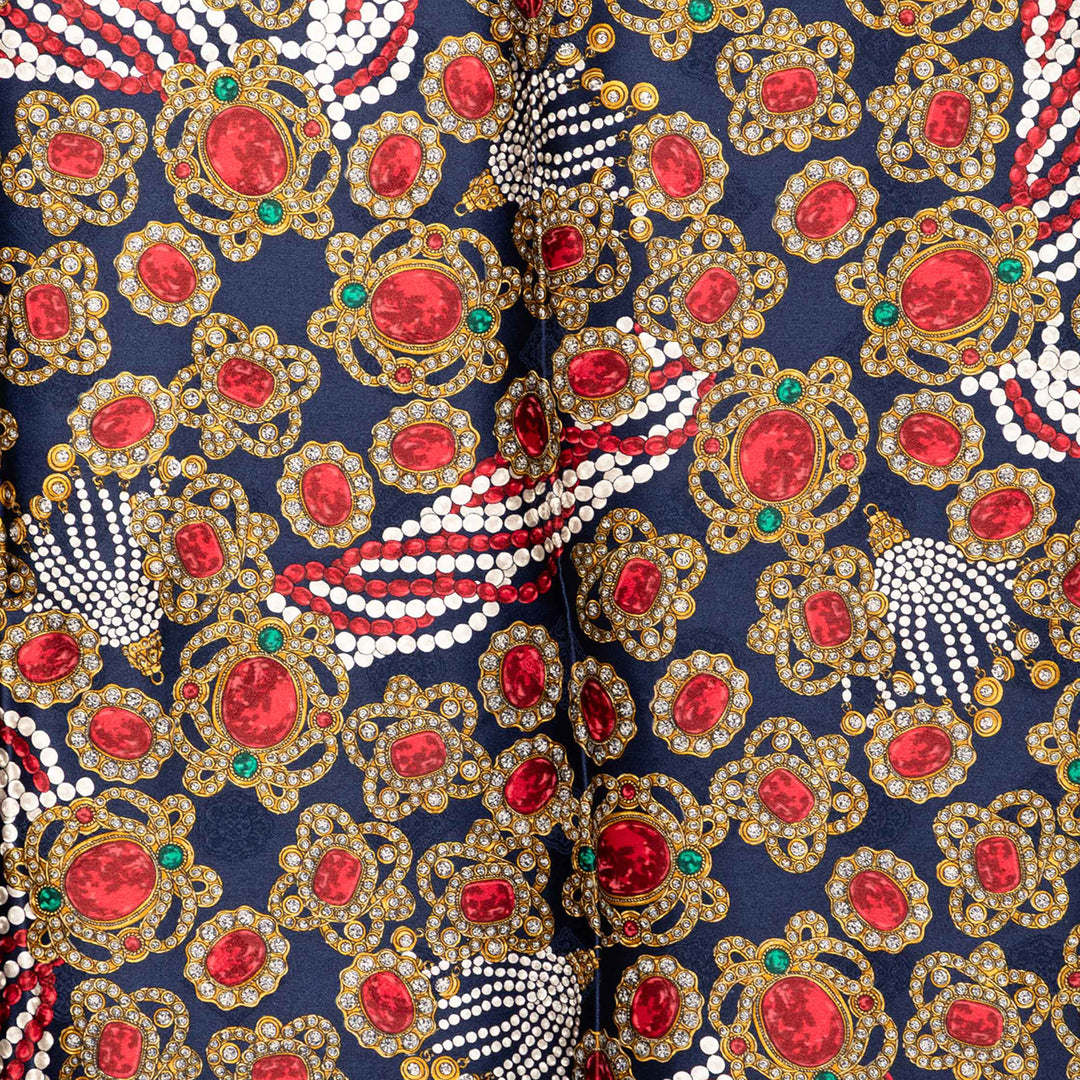 Chanel Gripoix Print Soie Foulard