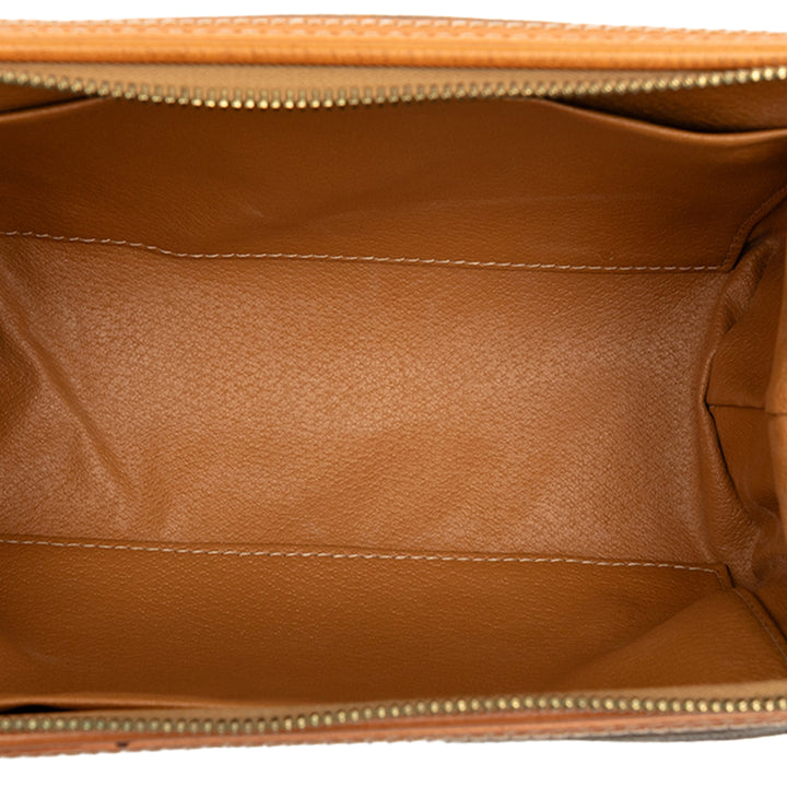 Celine Macadam Pochette Toile enduite Marron – vue 4 – GABY PARIS