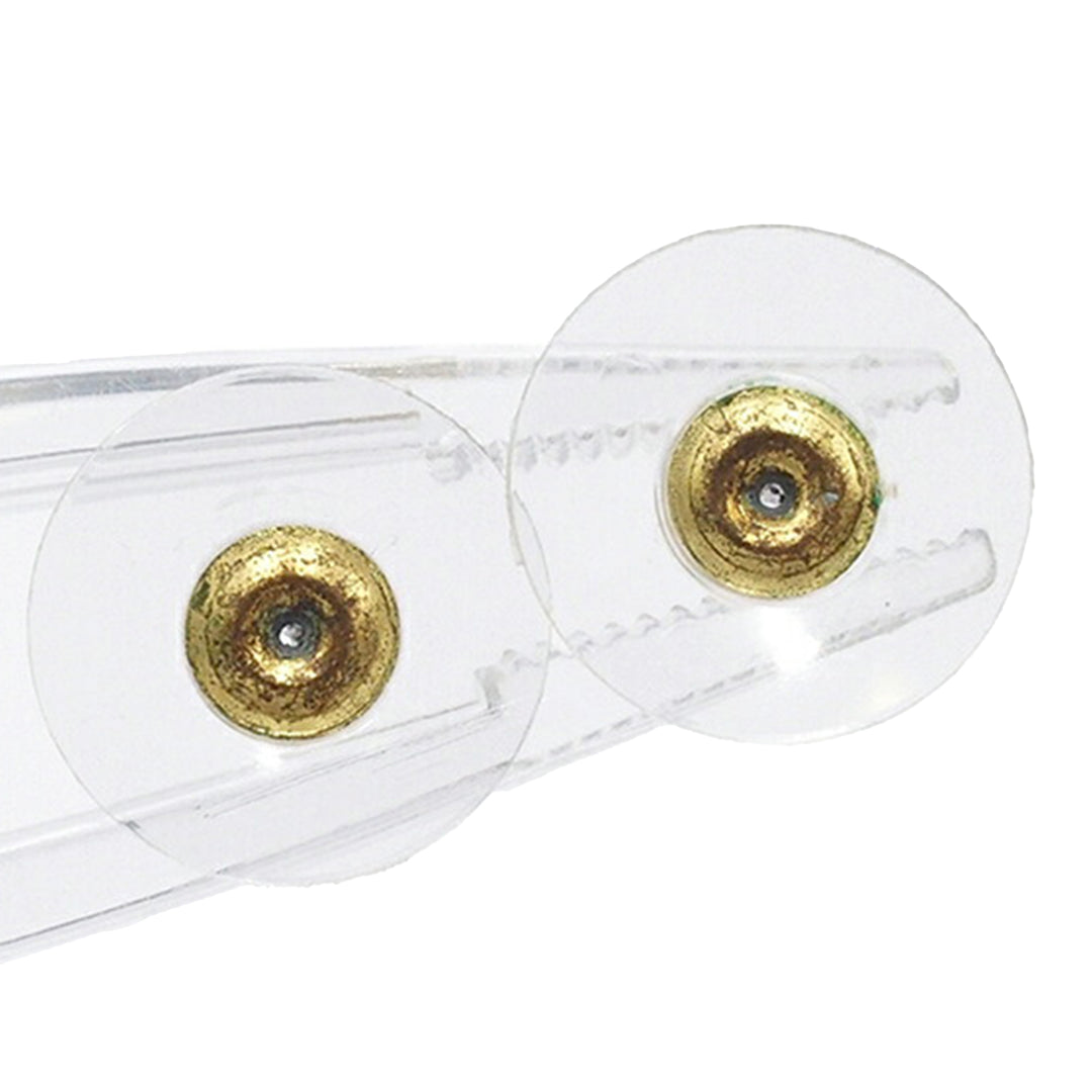 Chanel CC plaqué Perles fantaisie et Rhinestone Swing fermoir poussette Boucles d’oreilles