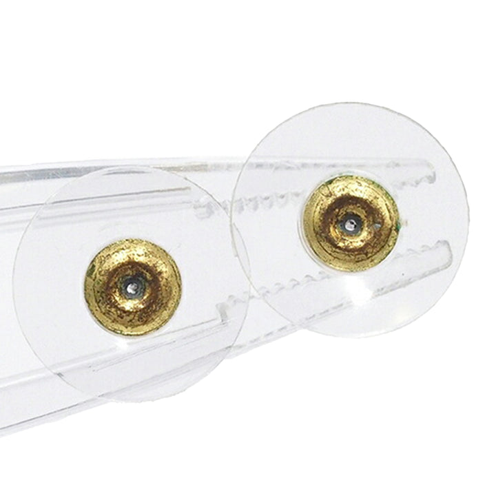 Chanel CC plaqué Perles fantaisie et Rhinestone Swing fermoir poussette Boucles d’oreilles