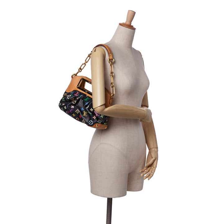 Monogram Multicolore Judy PM Black - Gaby Paris