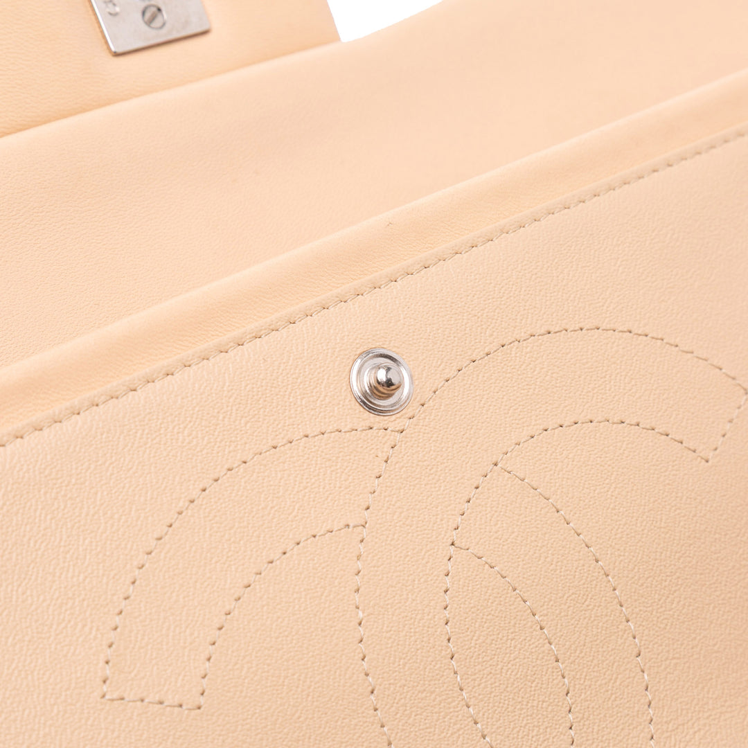 Chanel Jumbo Classic Cuir d’agneau Double rabat