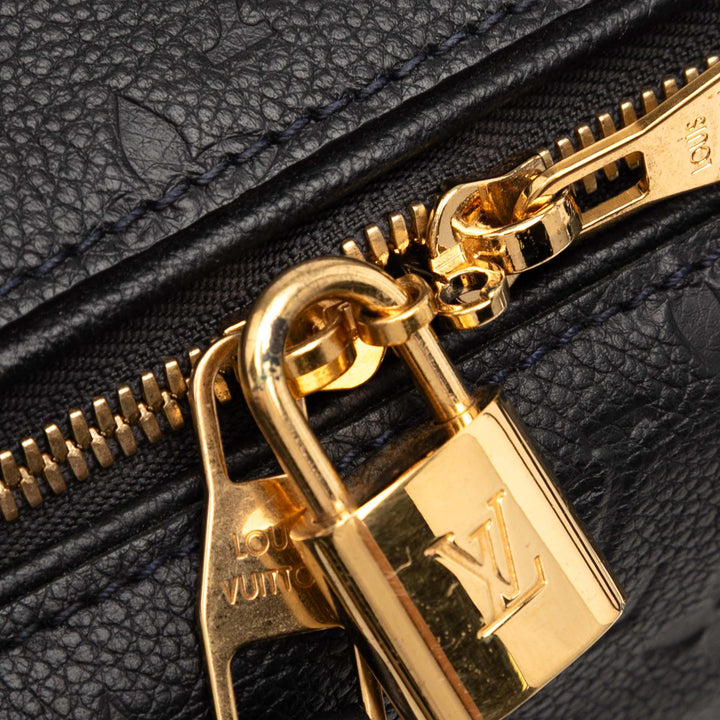 Louis Vuitton Monogram Empreinte Speedy Bandouliere 25 Noir
