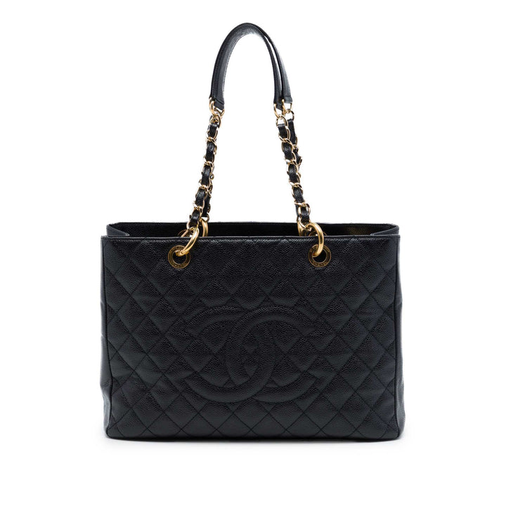 Cabas Cuir caviar Noir