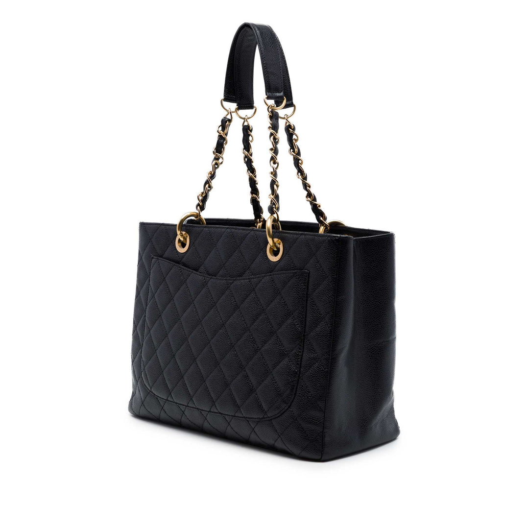 Cabas Cuir caviar Noir