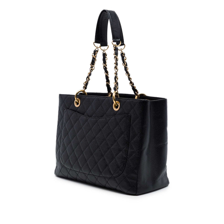 Cabas Cuir caviar Noir