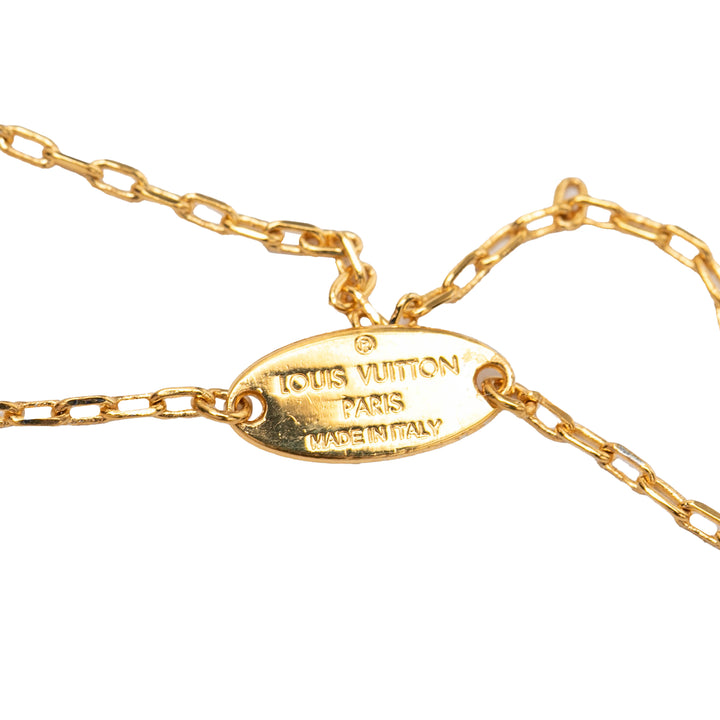 Louis Vuitton plaqué Collier Fall in Love Pendant Collier