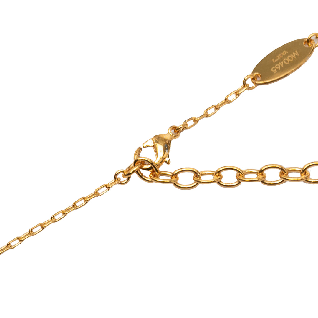 Louis Vuitton plaqué Collier Fall in Love Pendant Collier
