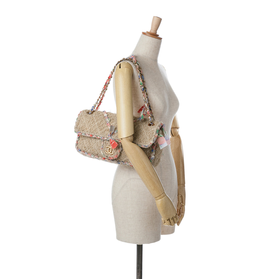 CC Straw Country Flap Brown - Gaby Paris