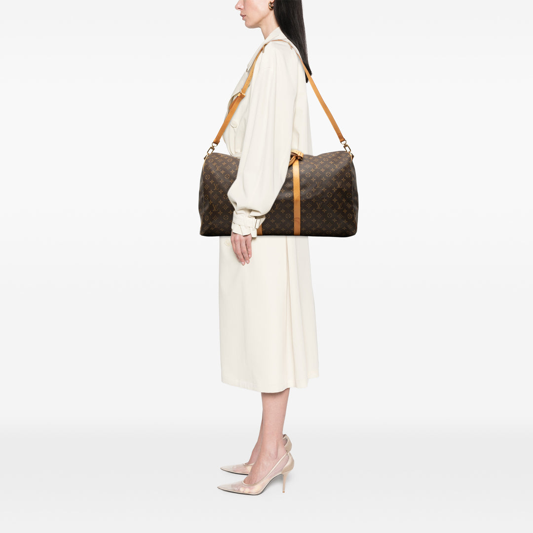 Louis Vuitton Monogram Keepall Bandouliere 60