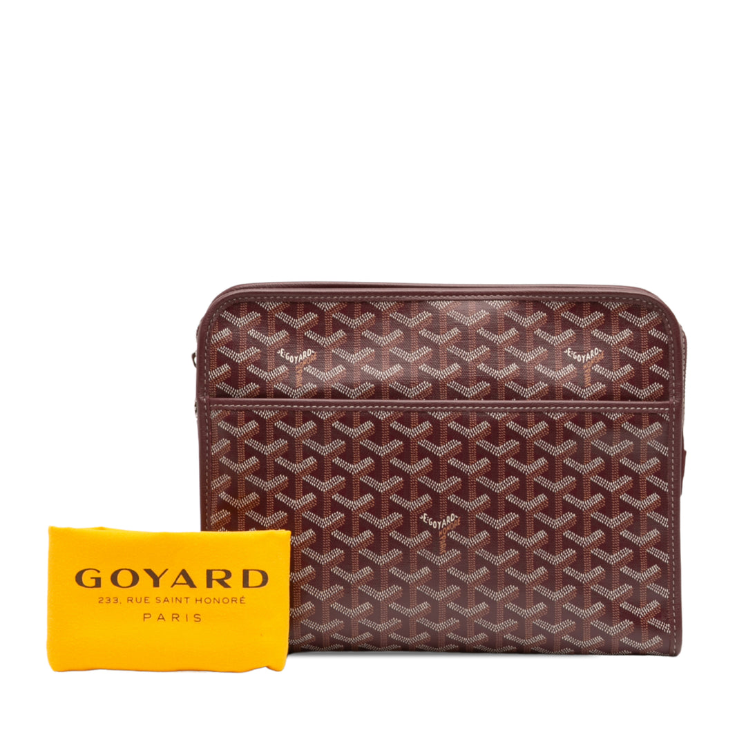Goyard Jouvence Trousse de toilette GM Goyardine Rouge – vue 7 – GABY PARIS