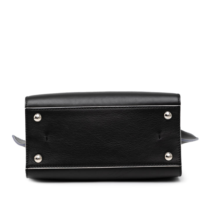 Fendi Mini Cuir de veau 3Jours Sac cartable Noir