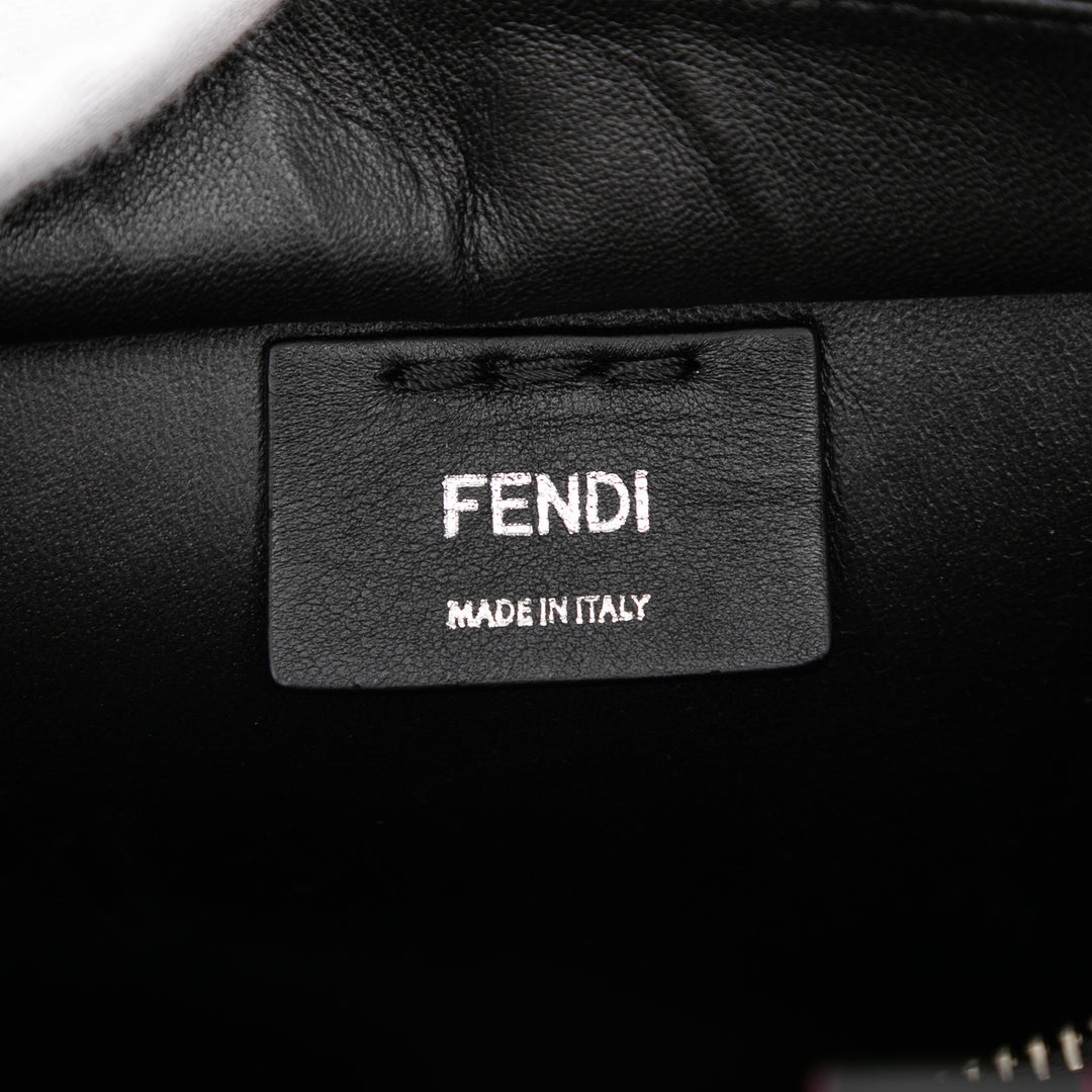 Fendi Mini Cuir de veau 3Jours Sac cartable Noir